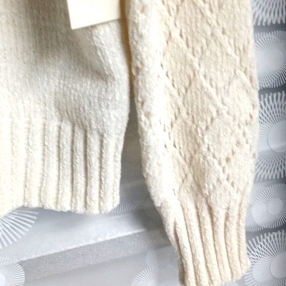 MADISON+HUDSON CREAM TURTLENECK LONG SLEEVE SWEATER SIZE SMALL NWT - Picture 4 of 7